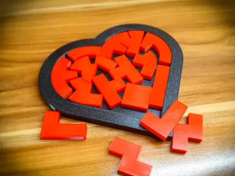 Heart puzzle - Brain teaser