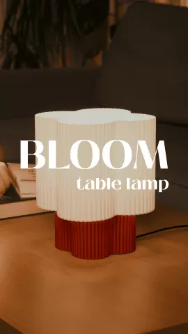 Bloom - Small Table/Bedside Lamp