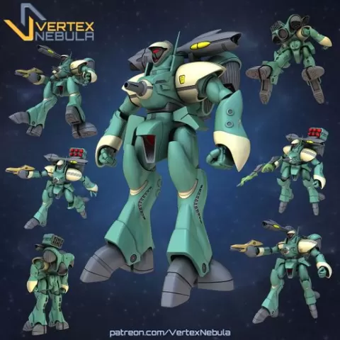 Invader Power Armor M (1/48 Scale)