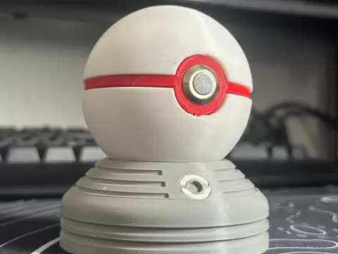 Pokemon Light Up Premier Ball - Cosplay Prop