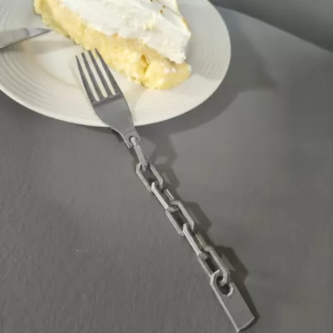 Chained Fork Prank