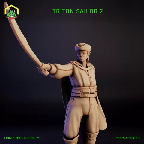 Triton sailor 2 by The Toadstool Weaver