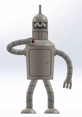 Bender Futurama - Edna Lab