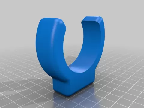 25mm Pipe Clip with FreeCAD Project Source