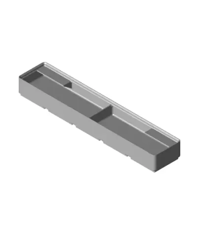 Divider Box 5x1x3 2-Compartment.stl