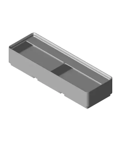 Divider Box 3x1x3 2-Compartment.stl