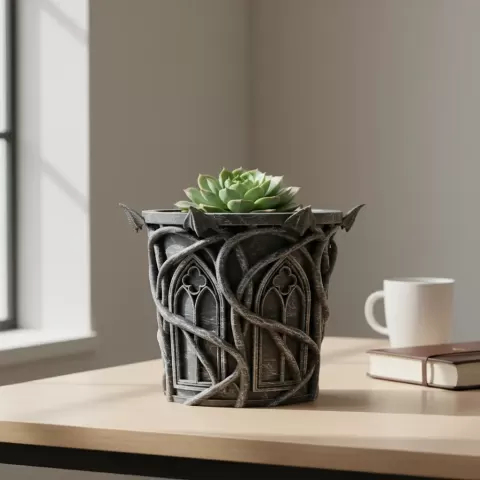 Cathedral Vine Pot