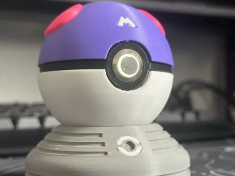 Pokemon Light Up Master Ball - Cosplay Prop