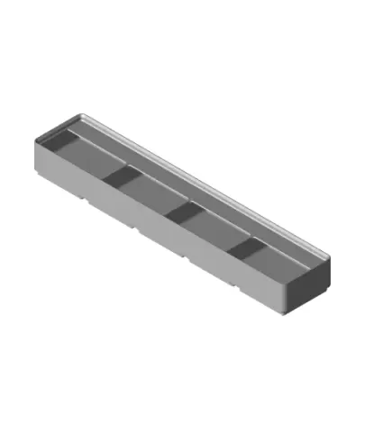 Divider Box 5x1x3 4-Compartment.stl