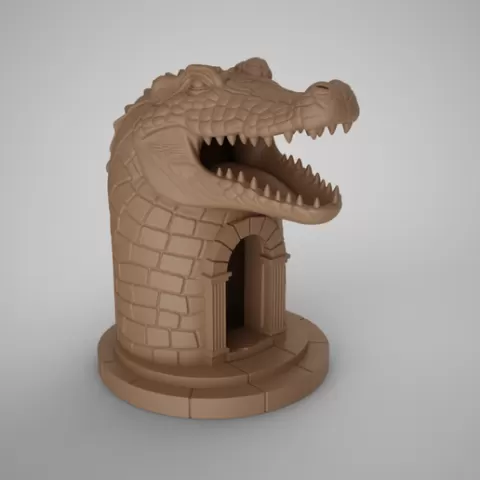Crocodile Tabletop Decoration