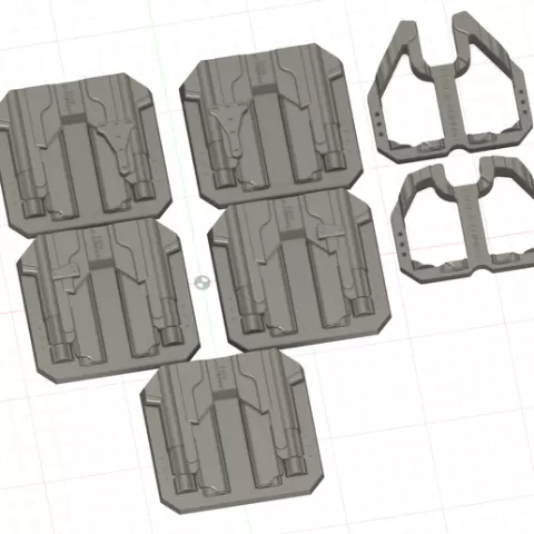PRODIGY 5" w/ TLR-1 HOLSTER VACUUM SPLIT MOLD