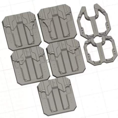 Prodigy 5" Holster Vacuum Split Mold