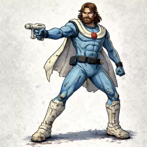 🚀 Ulysses 31 – Hero of Olympus Single STL Miniature – 32 mm Scale (Zombicide Compatible)