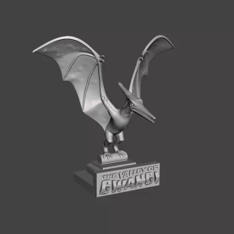 FAN ART The Valley of Gwangi 1969 PTERODACTYL RAY HARRYHAUSEN