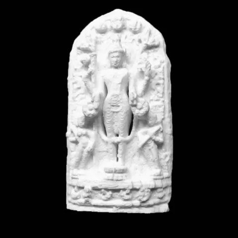 The God Vishnu with his Consorts at The Art Institute of Chicago, USA by Scan The World