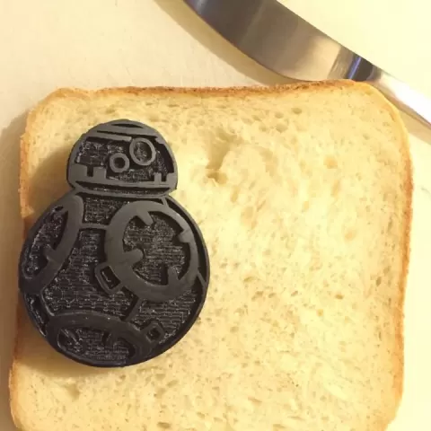 BB8 Bread Stamp by Jon Cleaver