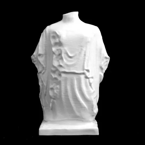 Female Wearing a Peplos at The British Museum, London by Scan The World