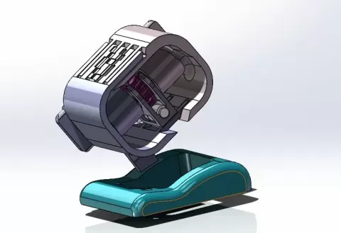 Worm version Watch stand, watch base, adj蜗杆版本手表支架，手表底座，可调节大小 - Monsuch
