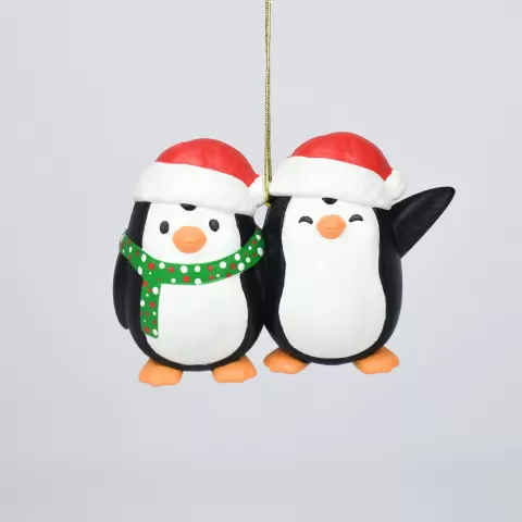 Penguin Christmas Tree Ornament - Hyper3Dprint
