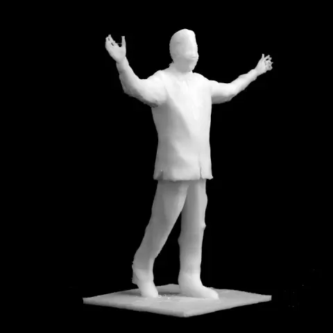 Nelson Mandela in Pretoria, South Africa by Scan The World