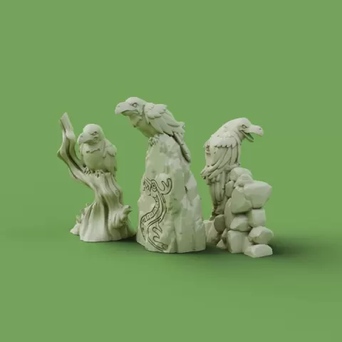 Imperial Crows Familiars by Durgin Paint Forge