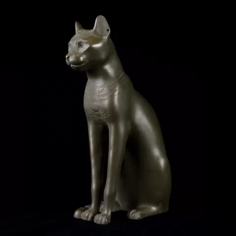 Gayer-Anderson Cat at The British Museum, London by Scan The World