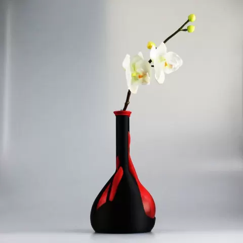 Round-bottom Flask Vase by M Badia