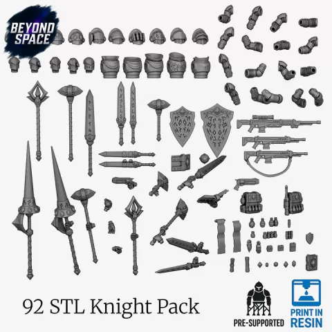 Lorian Knight Pack V1 by Beyond Space Studios