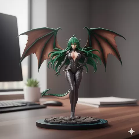 HOT HENTAI FIGURINE SEXY ANIME DEMON GIRL (NSFW)