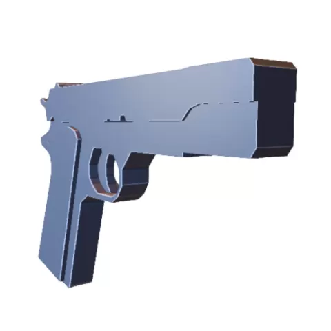 Stylized Handgun Prop