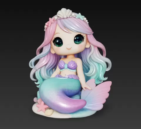 A mermaid