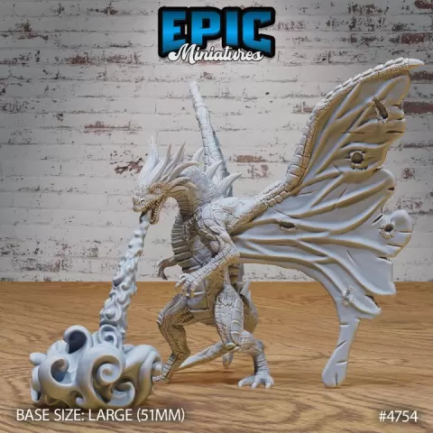Fairy Dragon Classic Firebreath / Legendary Drake / Mythical Forest Monster / Magical Woodland Beast / Dragonborn Fey Creature / Ancient Nature Spirit / Draconic Army Encounter by Epic-Miniatures