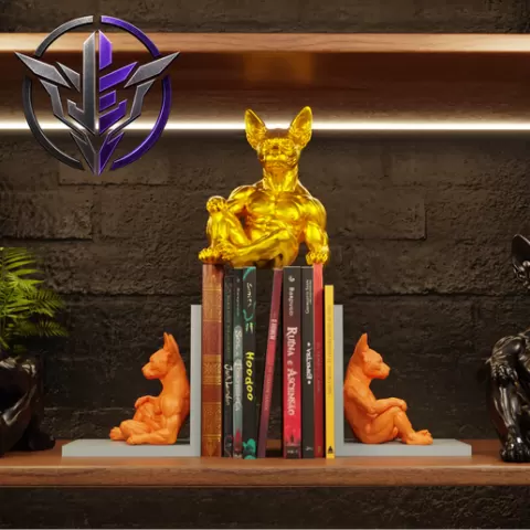 Sphinx Alpha Bookend