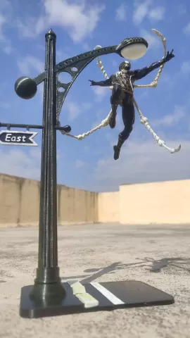"Spiderman-at Light Pol" - PurushottamSS