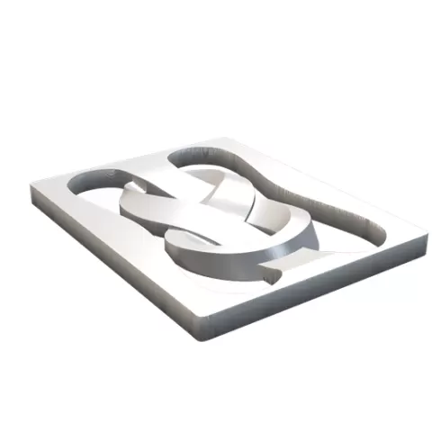 Celtic Knot Interlocking Grid 3D Panel STL CNC