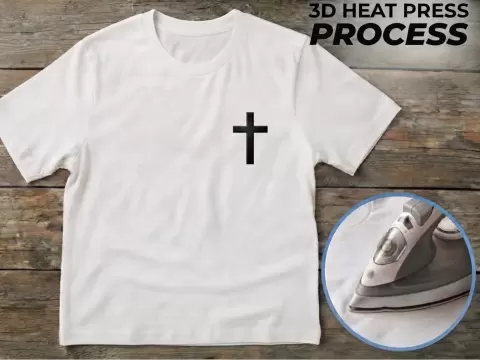 T-shirt print - cross