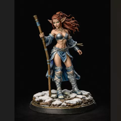 Lyralei Voss half-elf monk