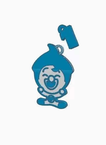 PLIM PLIM keychain and numbers