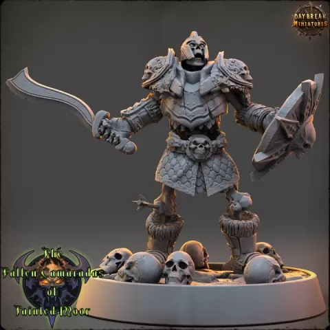 Corpse-Lord Varnorsk - The Fallen Camaradas of Tainted Moor by Daybreak Miniatures