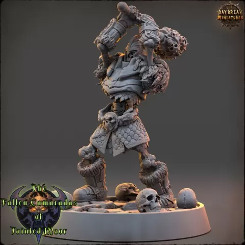 Captain Skullrend - The Fallen Camaradas of Tainted Moor by Daybreak Miniatures