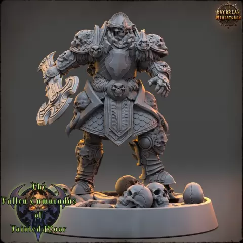 Spectral Overseer of the Bleak March - The Fallen Camaradas of Tainted Moor by Daybreak Miniatures