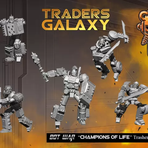 Trashers - Champions of Life Booster Set by Traders Galaxy Miniatures and Games