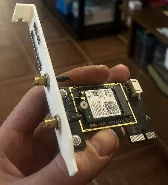 Panel for Wi-Fi adapter in PCI