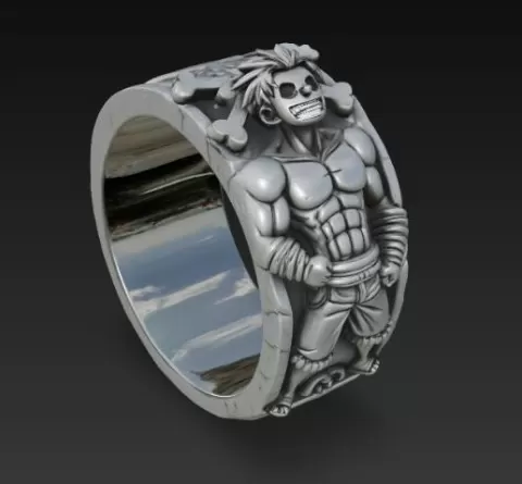 One Piece luffy ring