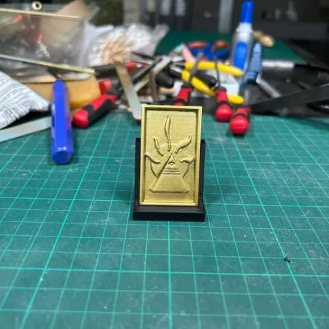 Gargoyles Illuminati Pin