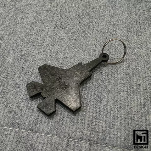 F-35 Lightning II Keychain Silhouette