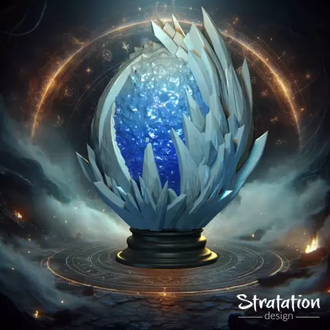 Frostcrest Dragon Egg Box by Stratation Design