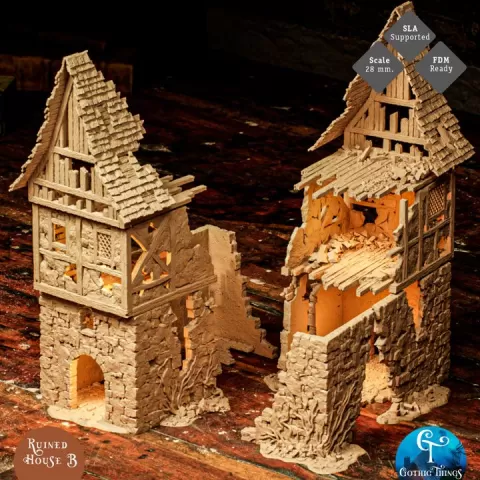 Ruined House B by Gothic Things