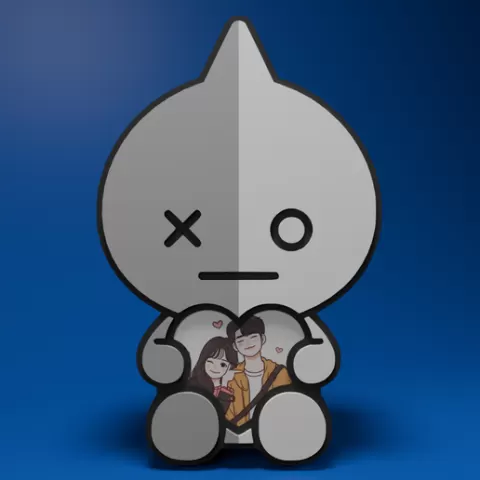 Portrait holder BTS - VAN BT21