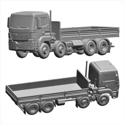 lorry truck static model